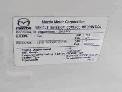 2015 Mazda Mazda3 4dr Sdn Auto i Touring
