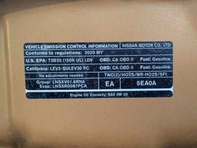 2020 Nissan Kicks SV FWD