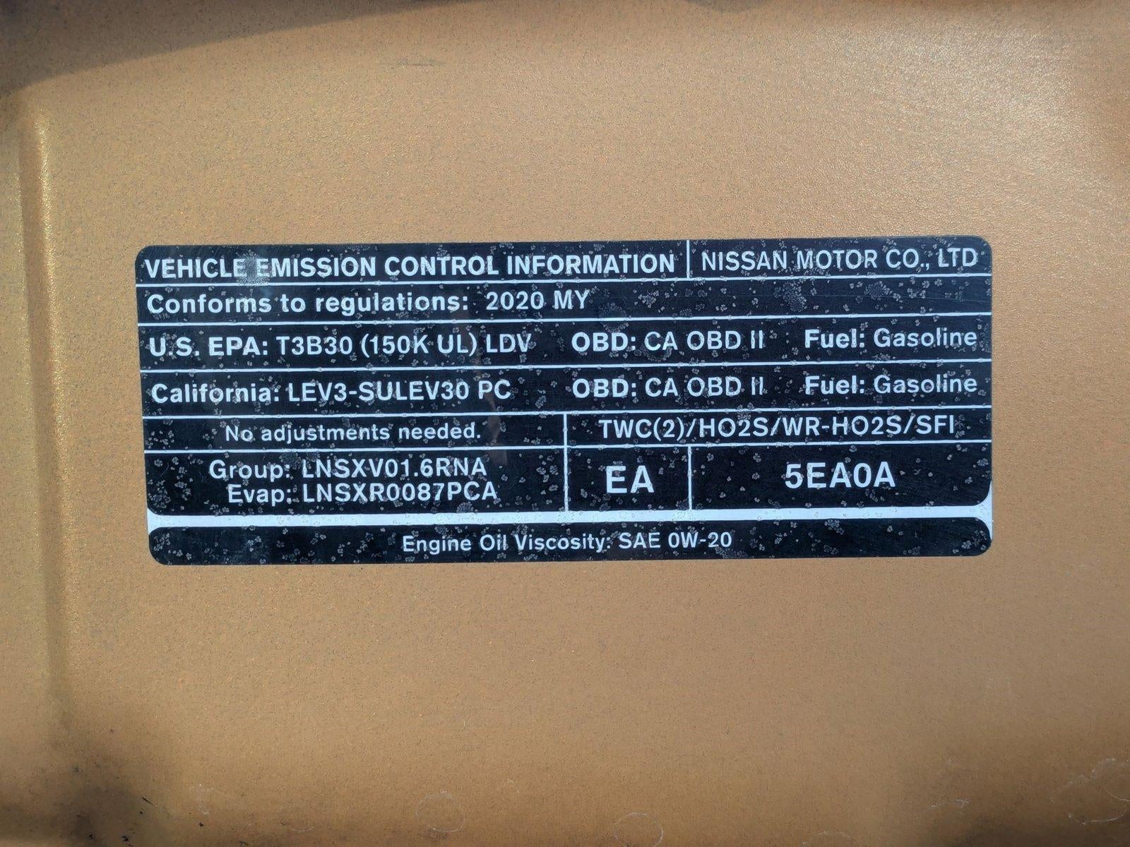 2020 Nissan Kicks SV FWD