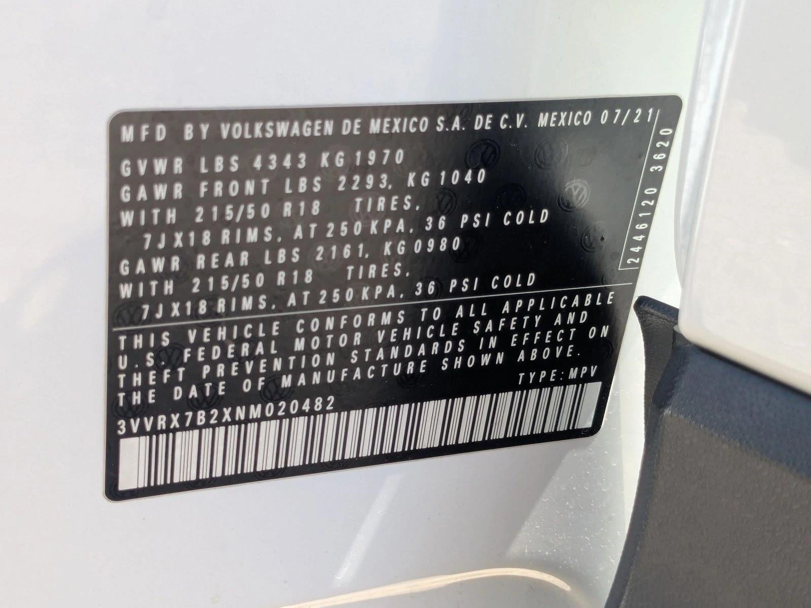 2022 Volkswagen Taos SE FWD