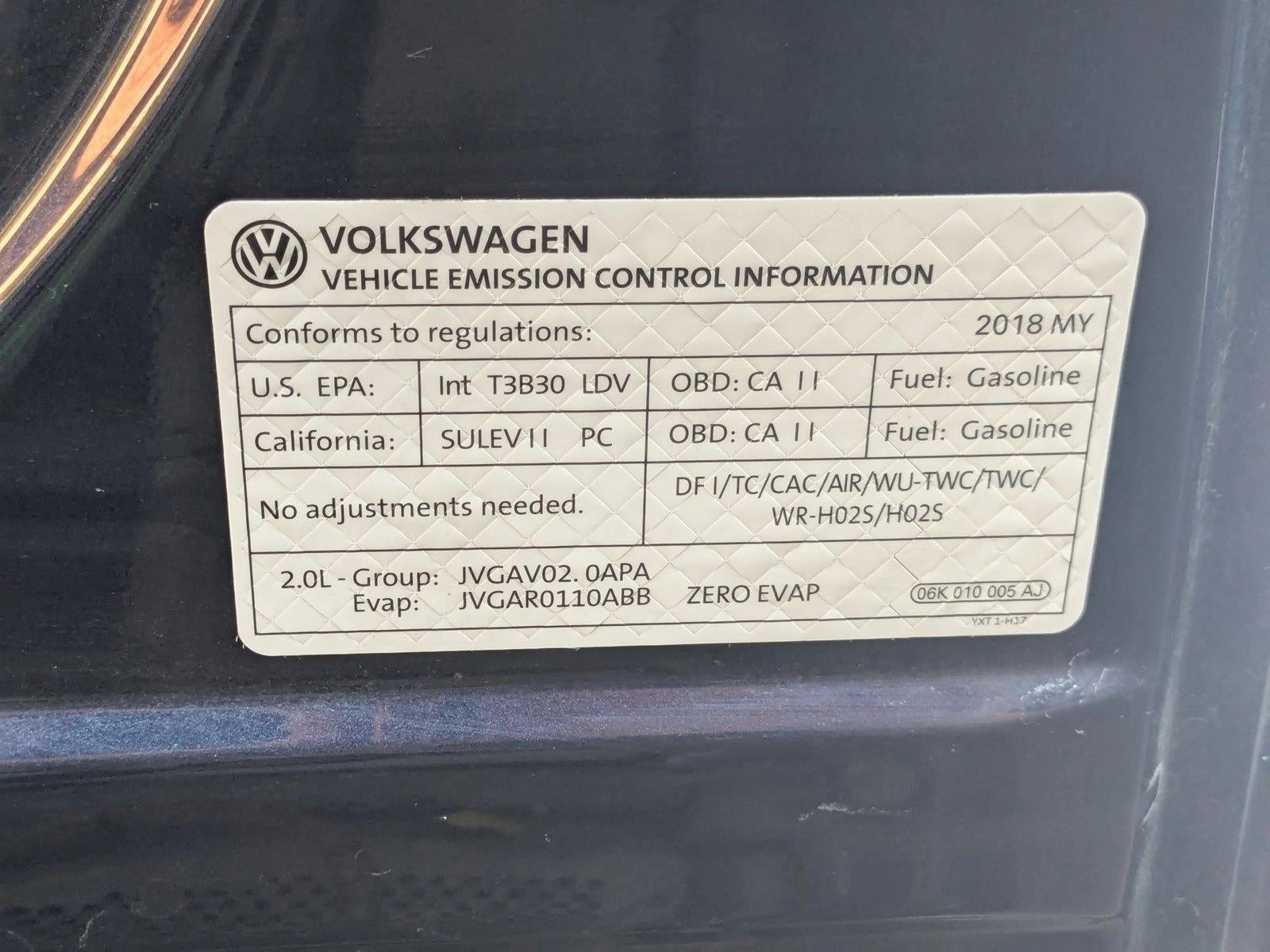 2018 Volkswagen Golf GTI 2.0T SE Manual