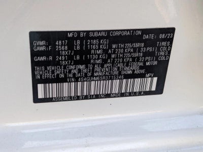 2024 Subaru Crosstrek Limited AWD