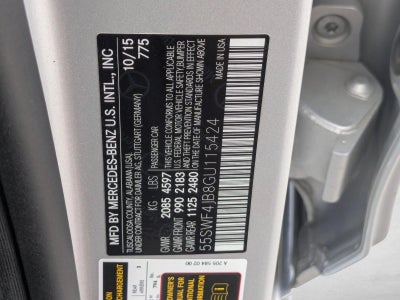 2016 Mercedes-Benz C-Class C 300 Sedan