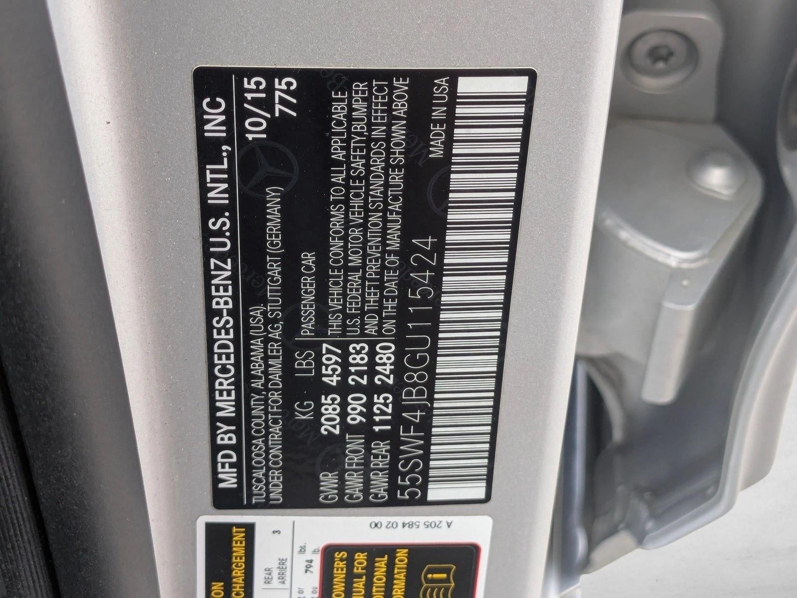 2016 Mercedes-Benz C-Class C 300 Sedan