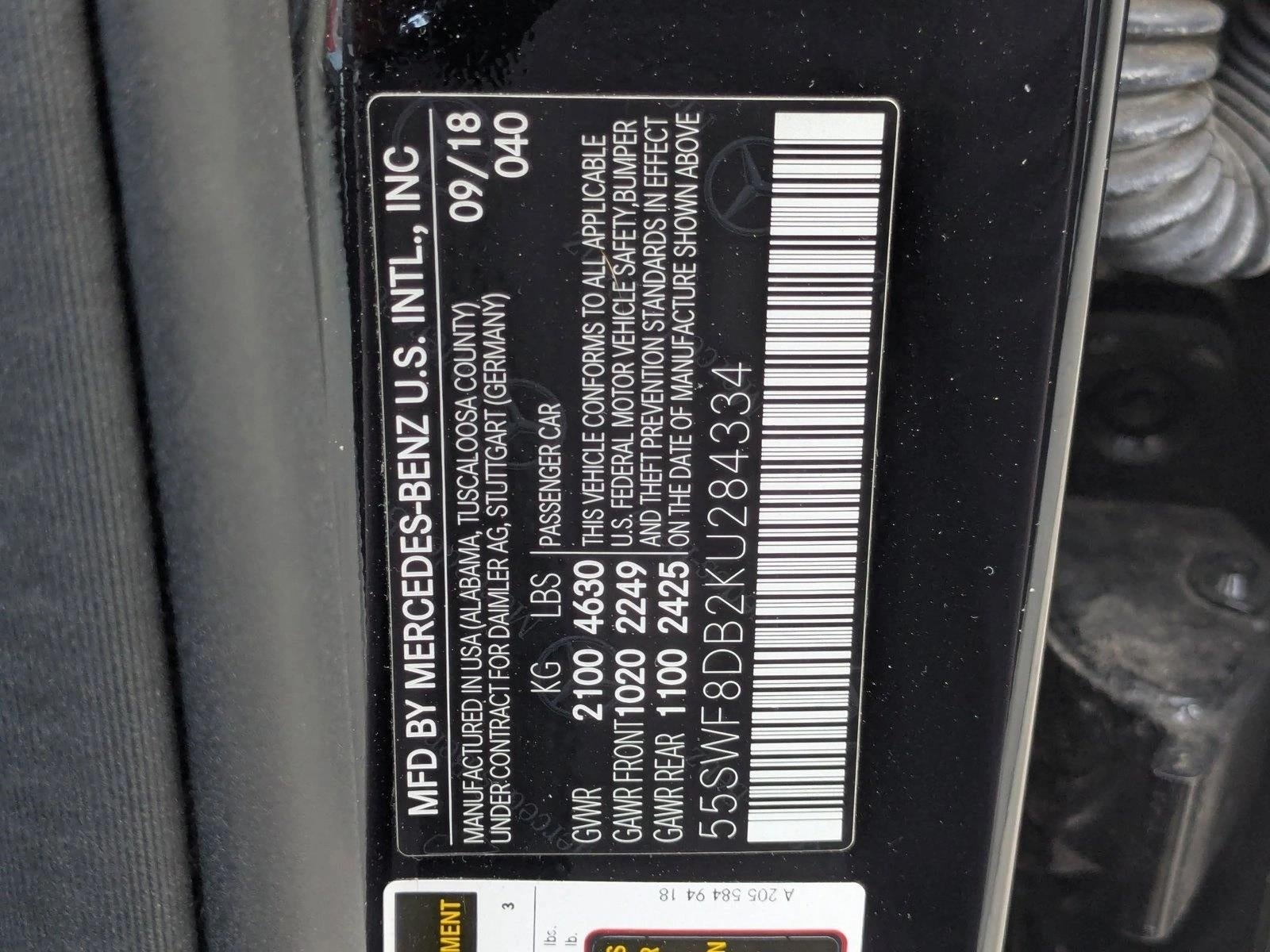 2019 Mercedes-Benz C-Class C 300 Sedan