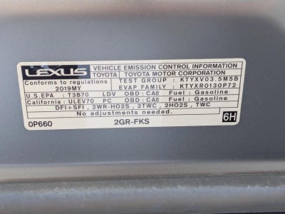 2019 Lexus ES 350 FWD