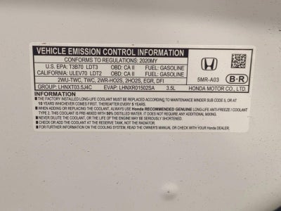 2020 Honda Odyssey EX-L Auto