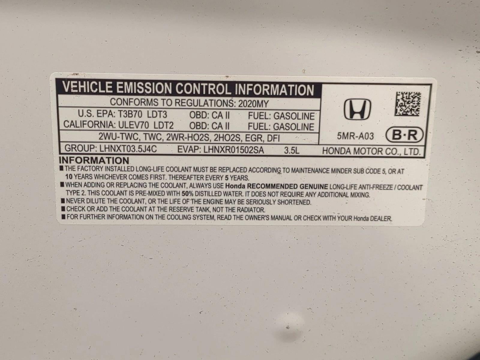 2020 Honda Odyssey EX-L Auto