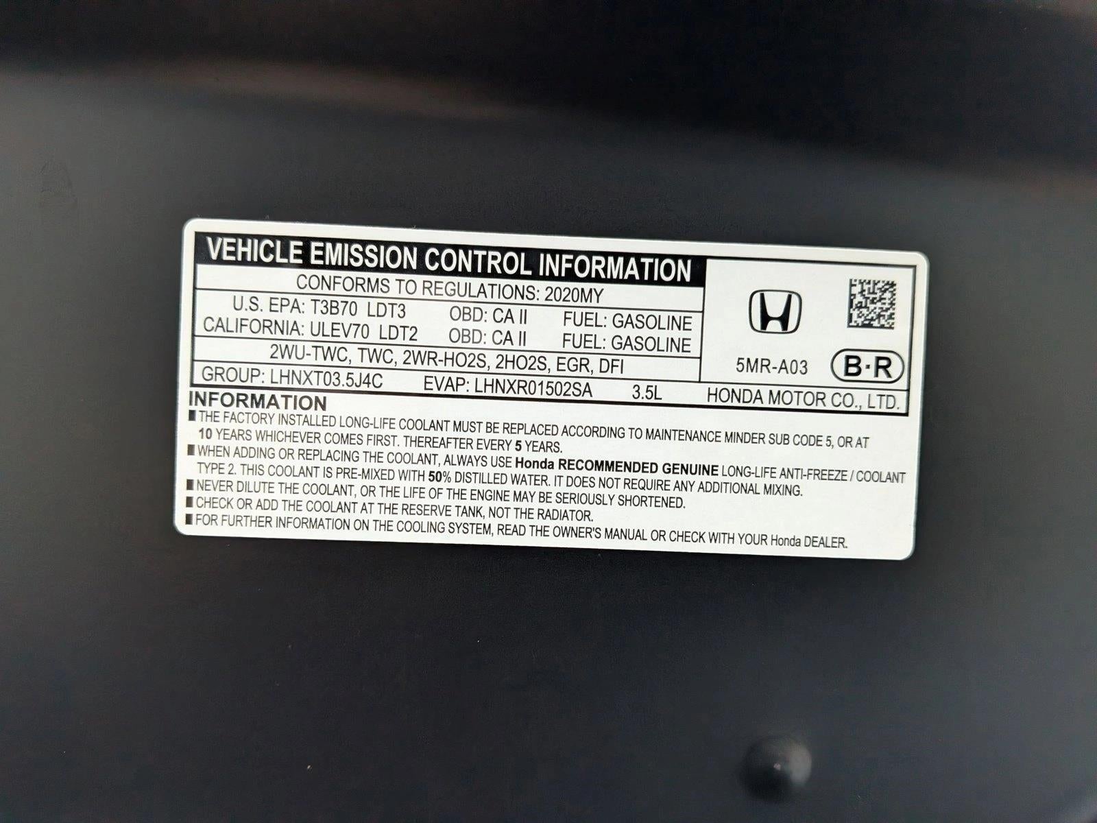 2020 Honda Odyssey EX-L Auto