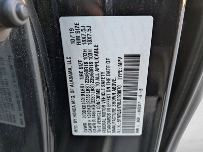 2020 Honda Odyssey EX-L Auto