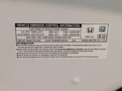 2024 Honda Odyssey Elite Auto