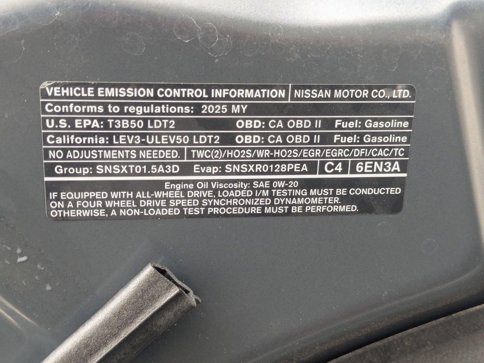 2025 Nissan Rogue AWD SV