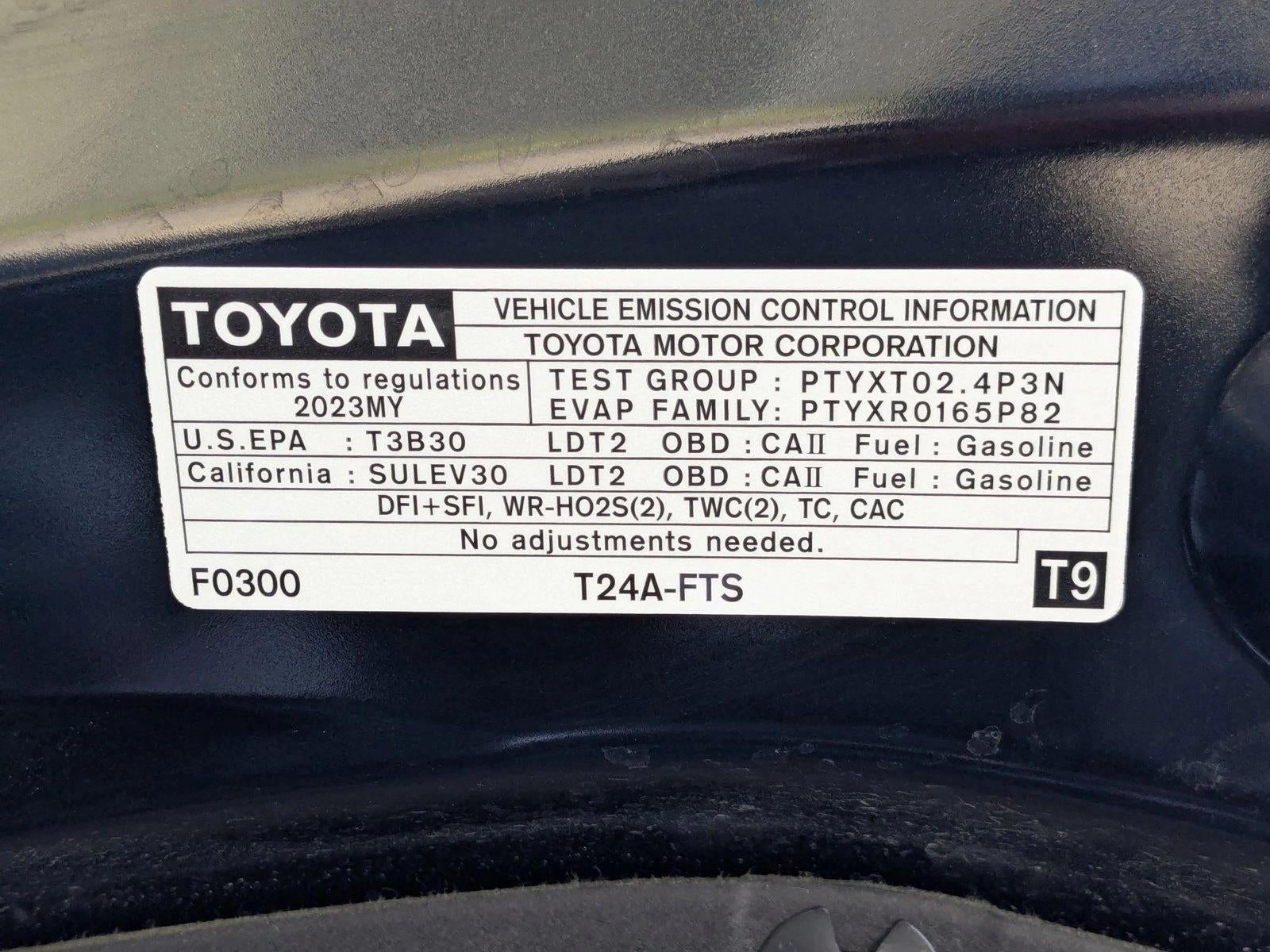 2023 Toyota Highlander XLE FWD (Natl)