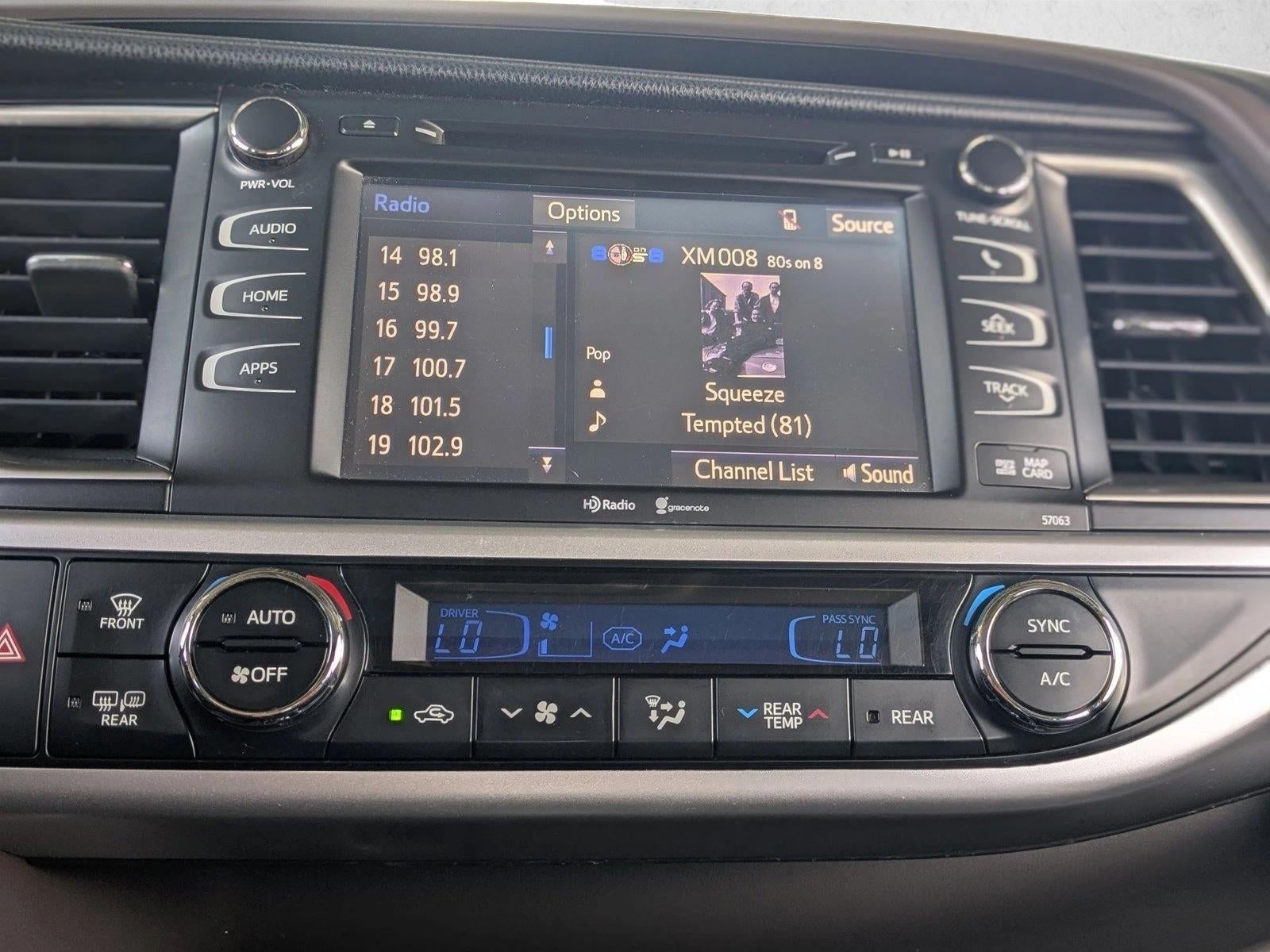 2015 Toyota Highlander FWD 4dr V6 XLE (Natl)