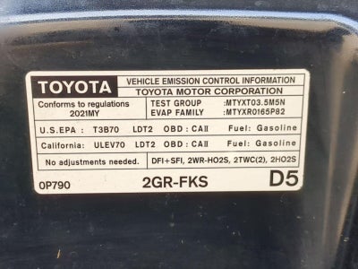 2021 Toyota Tacoma 4WD 4WD TRD Off Road Double Cab 5' Bed V6 MT (Natl)