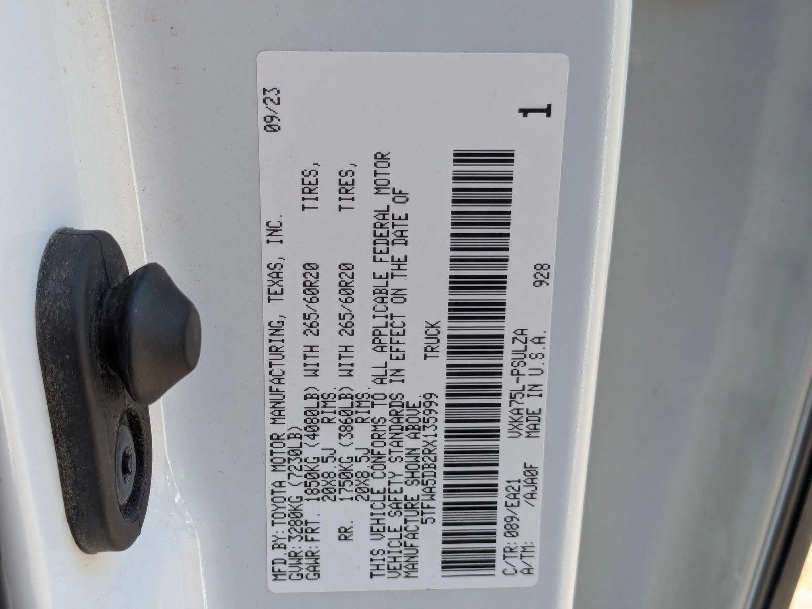 2024 Toyota Tundra 4WD 4WD Limited CrewMax 5.5' Bed (Natl)