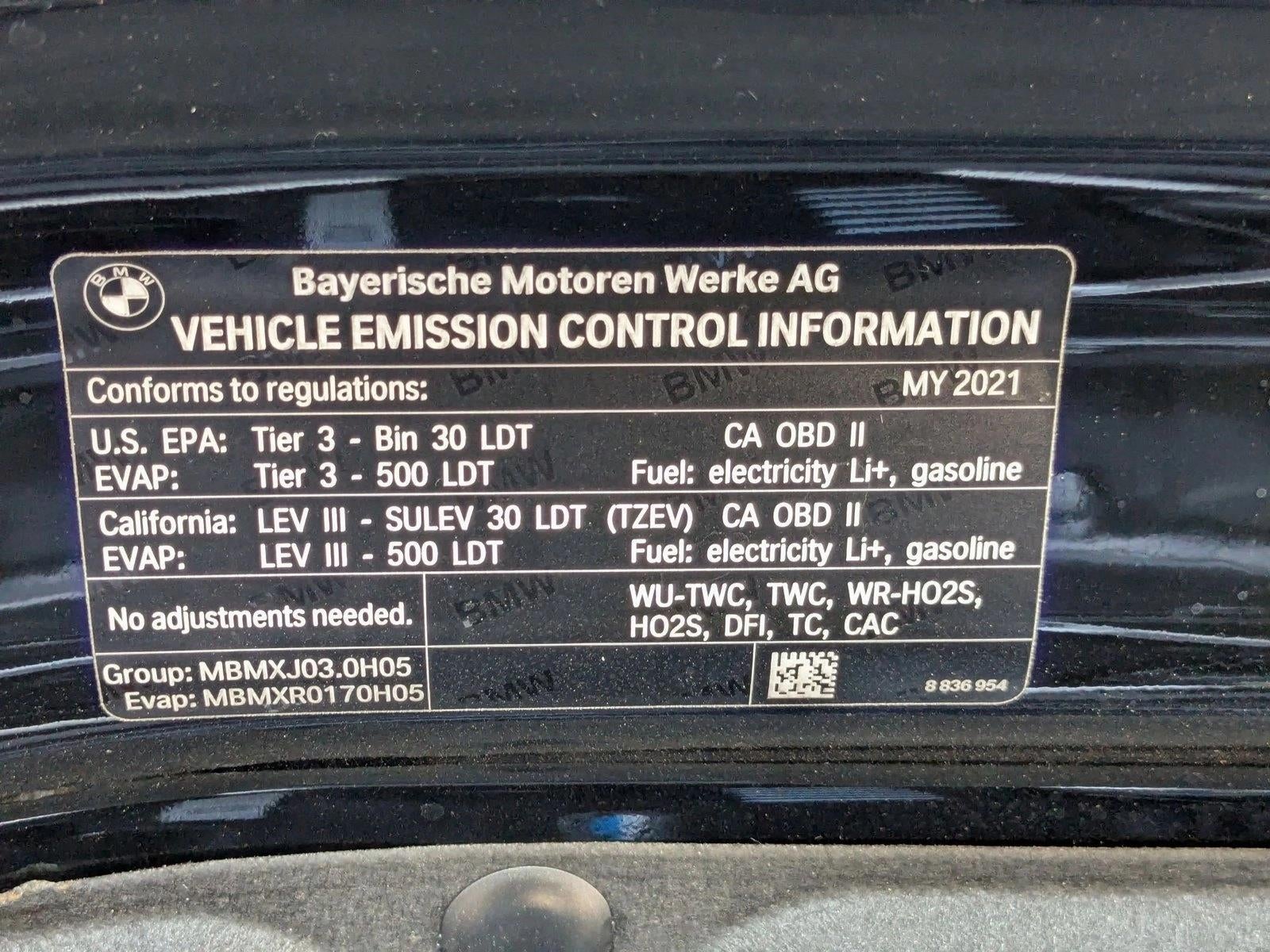 2021 BMW X5 xDrive45e Plug-In Hybrid