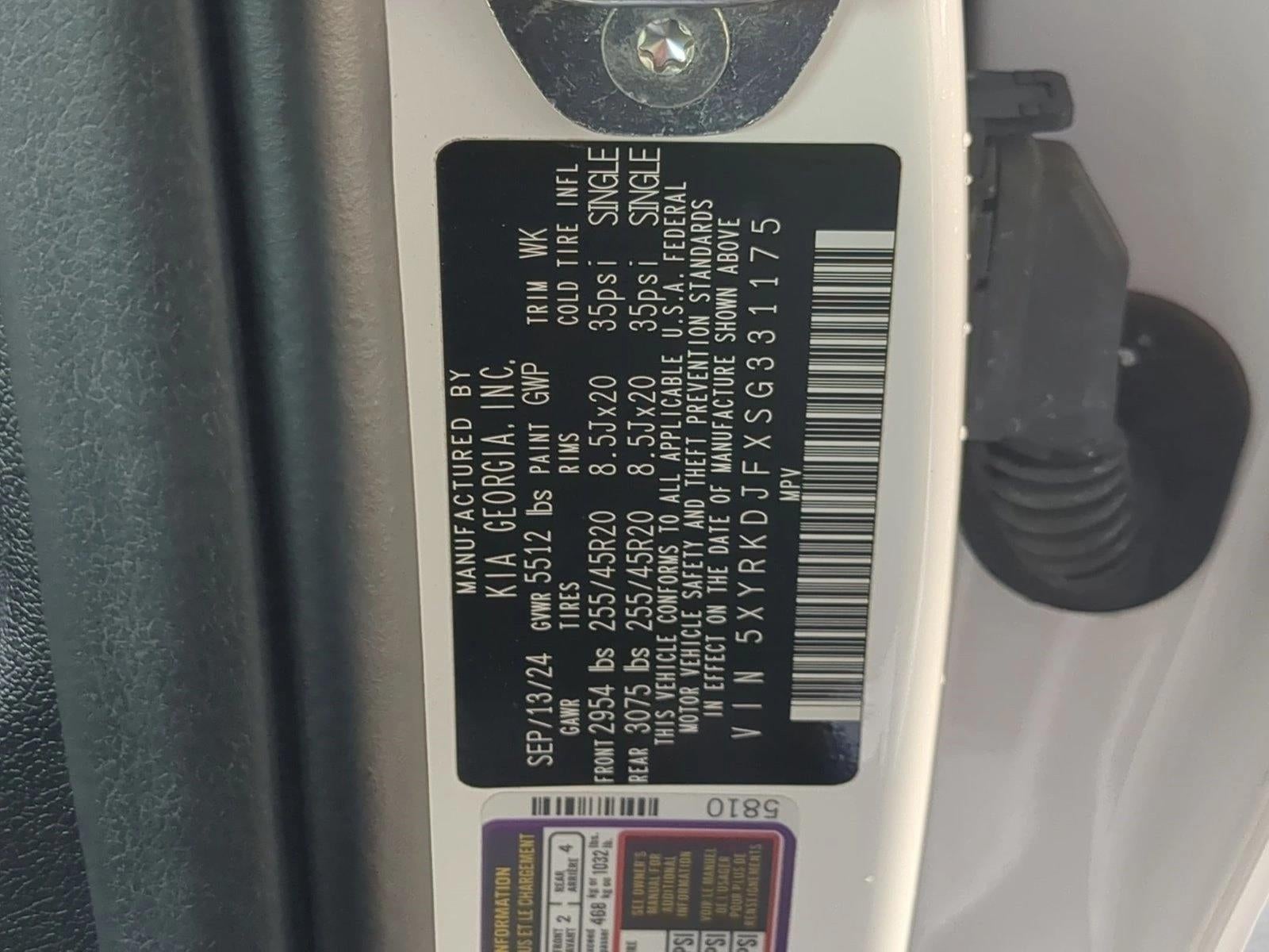 2025 Kia Sorento X-Line SX AWD