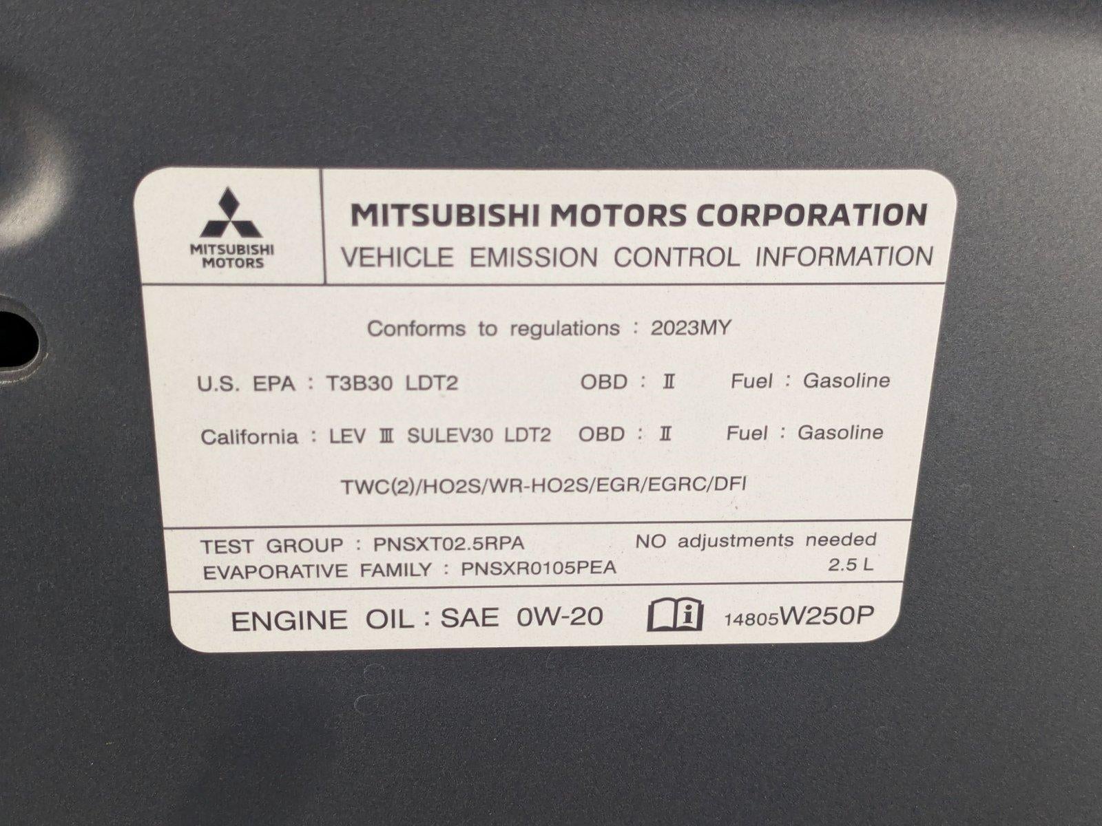 2023 Mitsubishi Outlander SEL FWD