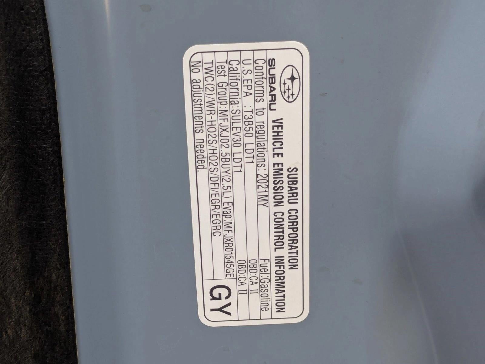 2021 Subaru Crosstrek Limited CVT