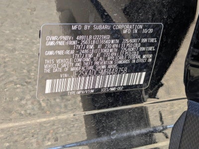 2021 Subaru Forester CVT