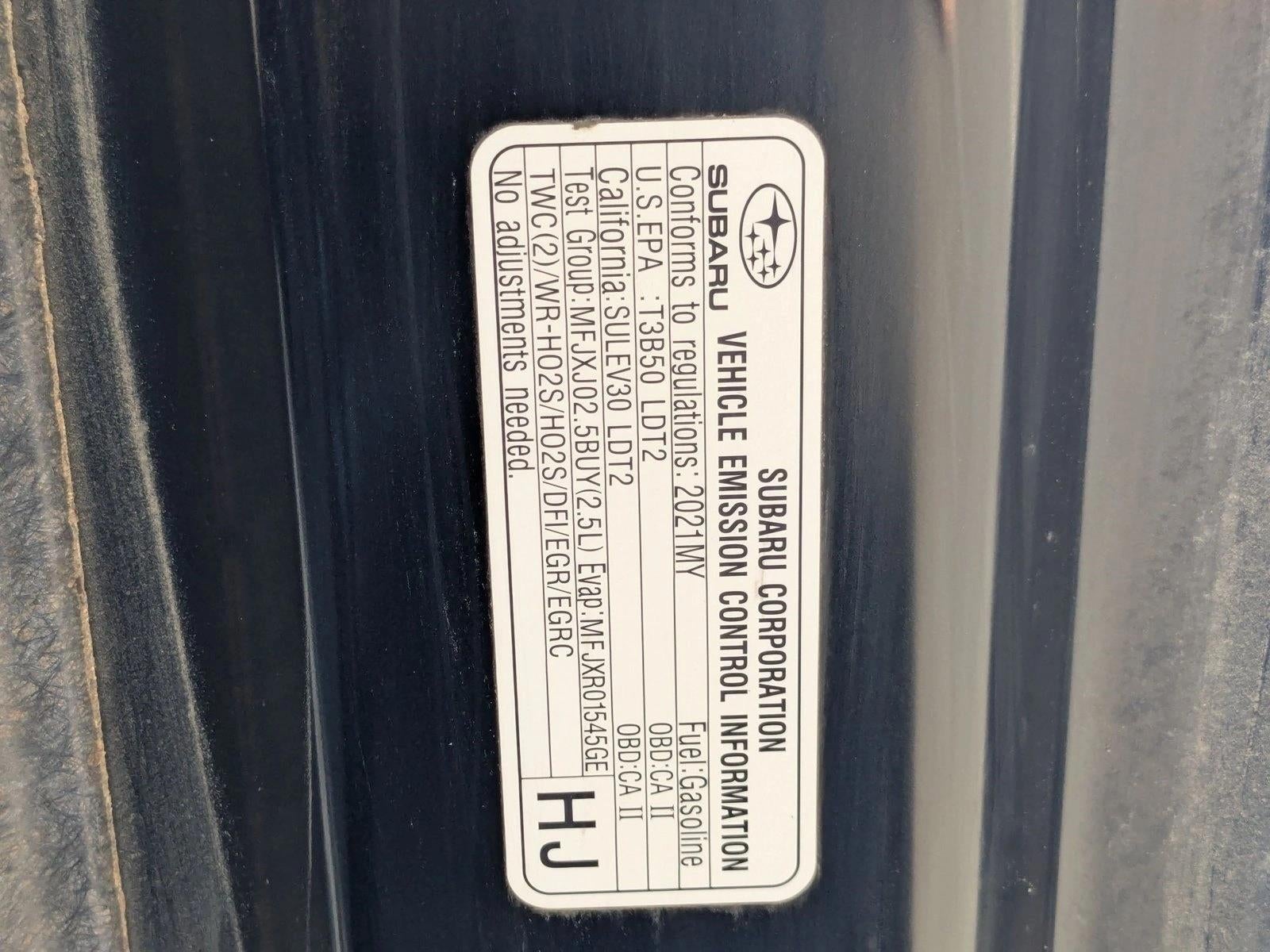 2021 Subaru Forester CVT