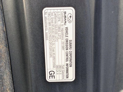 2019 Subaru Forester 2.5i Touring