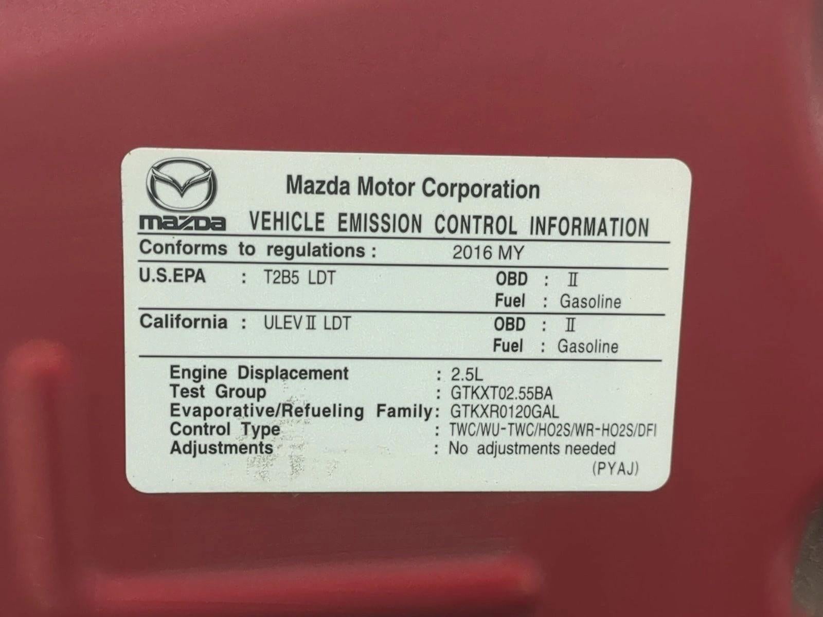 2016 Mazda Mazda CX-5 FWD 4dr Auto Touring