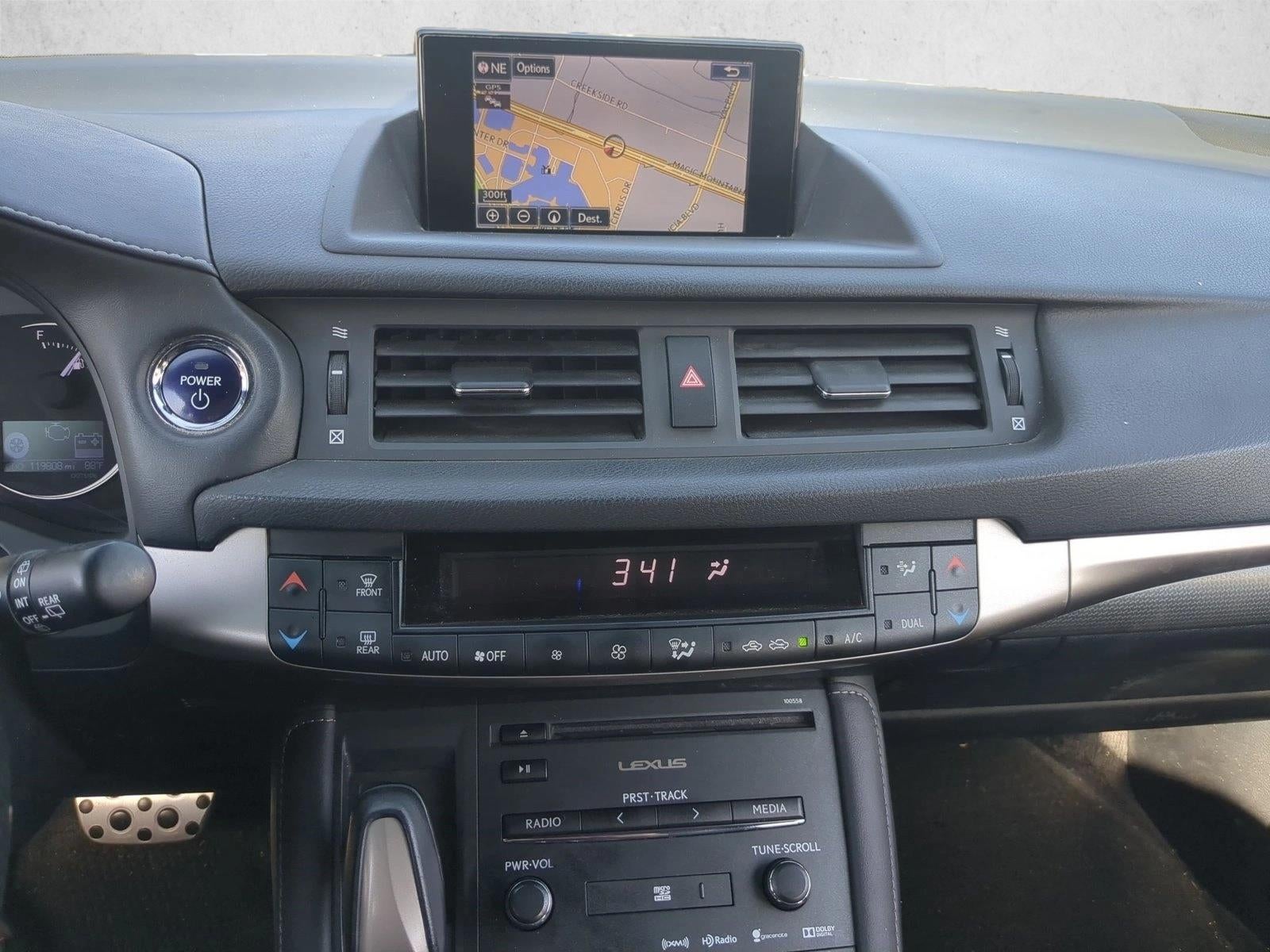 2015 Lexus CT 200h 5dr Sdn Hybrid