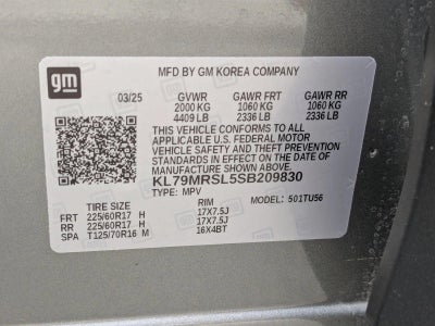 2025 Chevrolet Trailblazer AWD 4dr LT