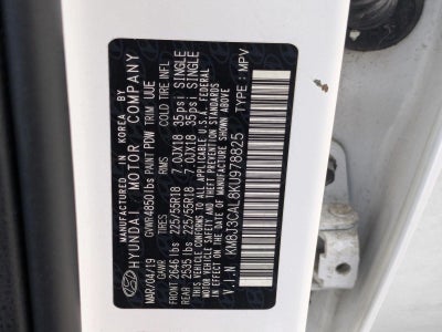 2019 Hyundai TUCSON SEL AWD