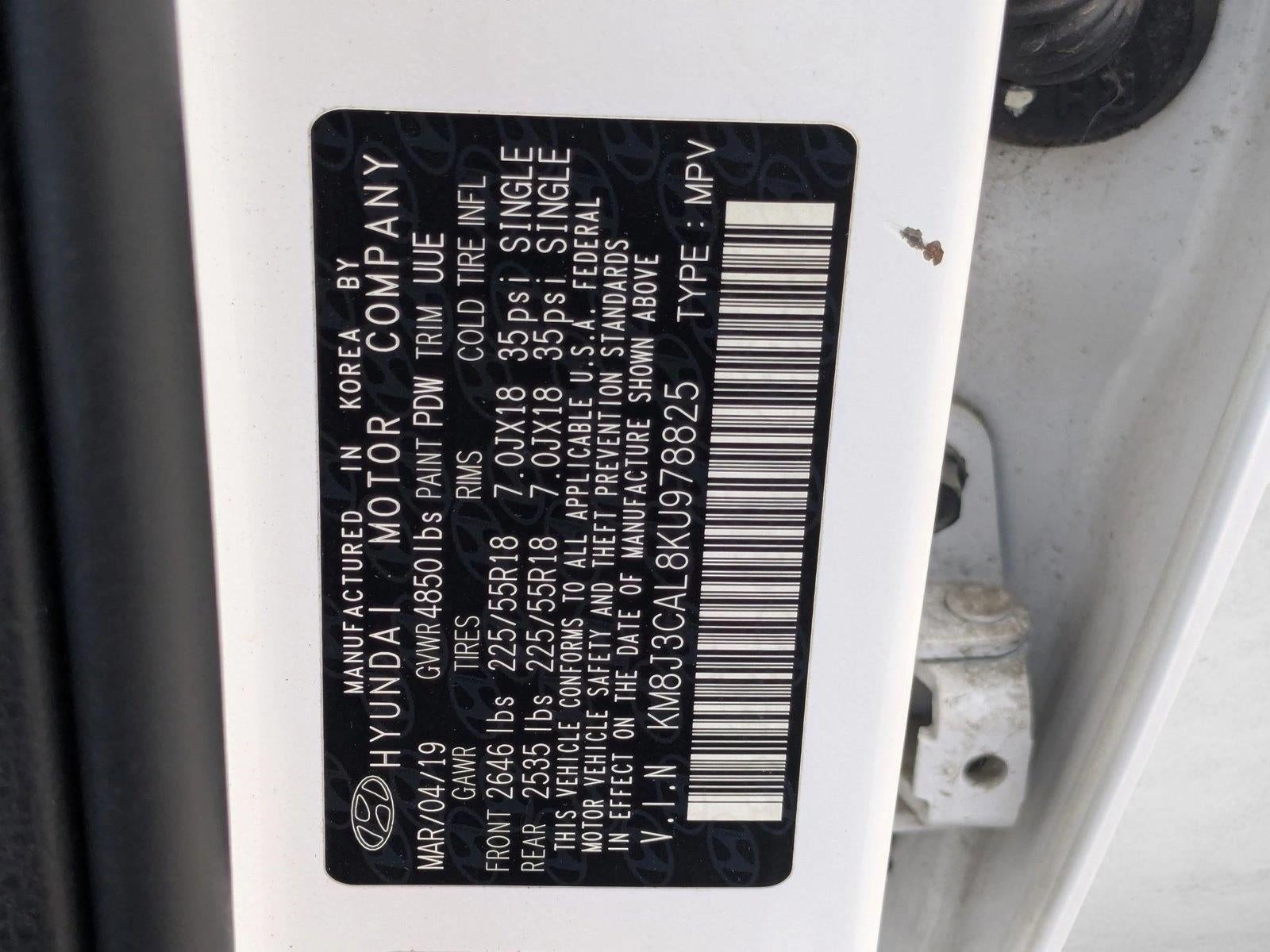 2019 Hyundai TUCSON SEL AWD