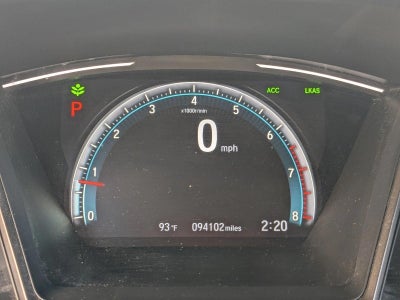 2019 Honda Civic Hatchback EX CVT