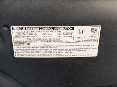 2019 Honda Civic Hatchback EX CVT