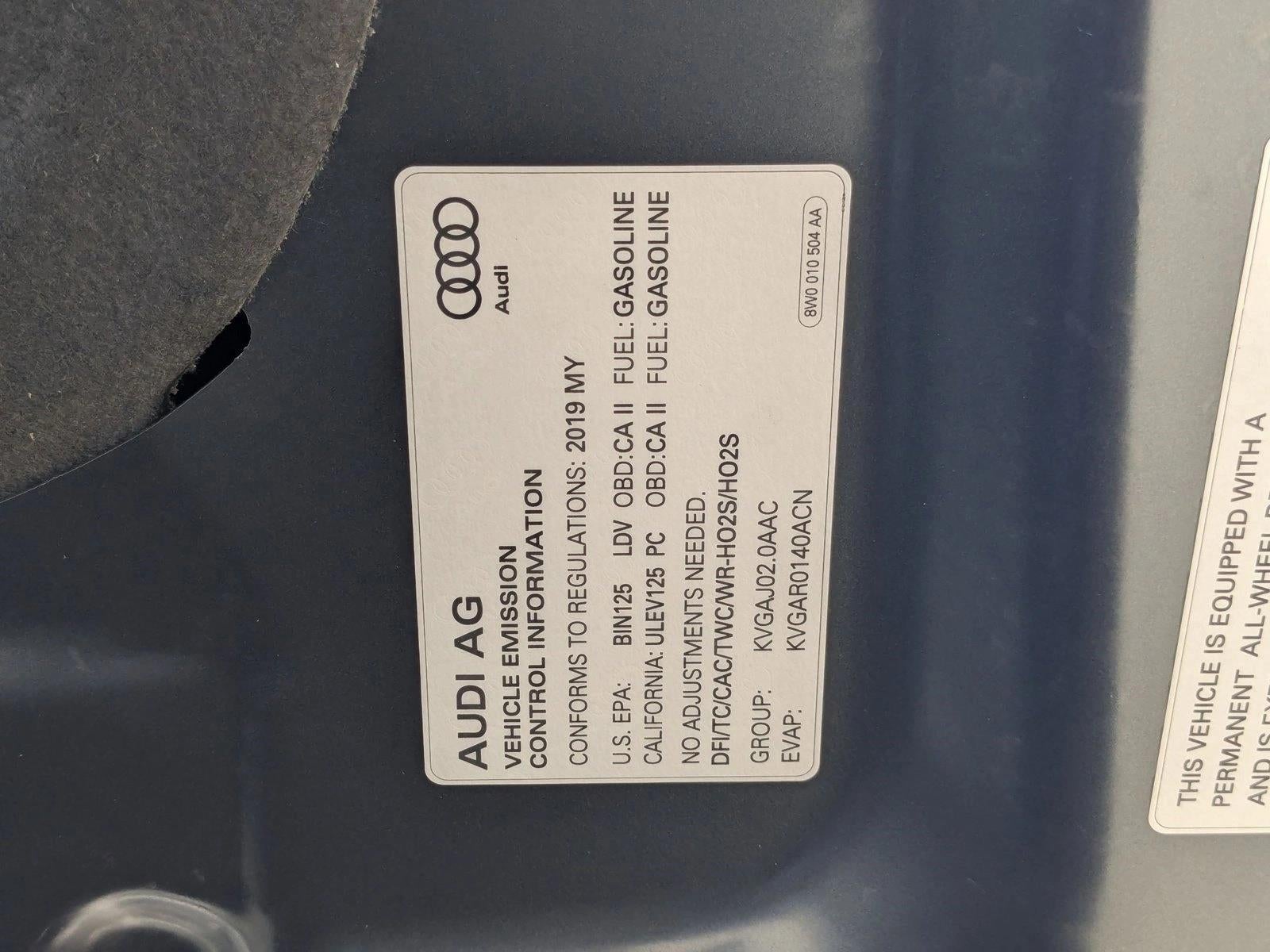 2019 Audi Q5 Premium Plus 45 TFSI quattro
