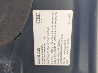 2019 Audi Q5 Premium Plus 45 TFSI quattro
