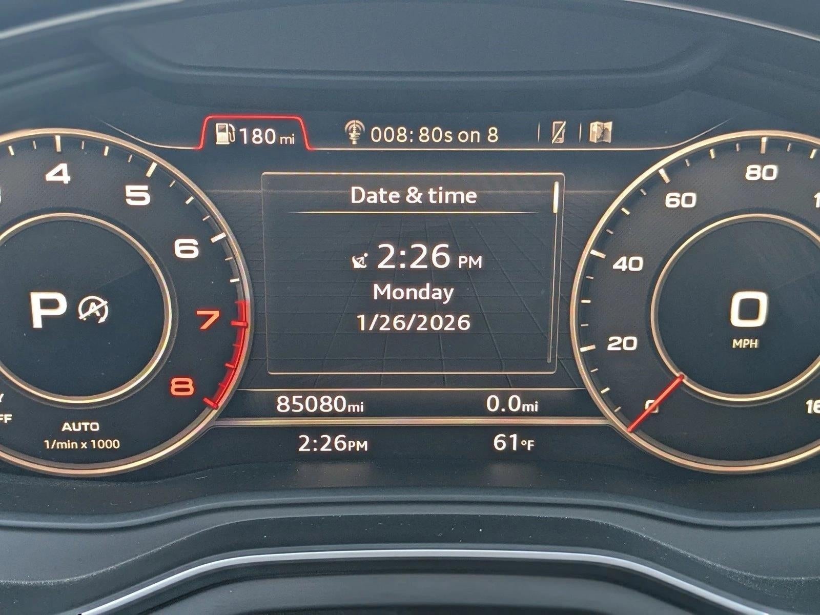 2017 Audi A4 2.0 TFSI Auto Premium Plus quattro AWD