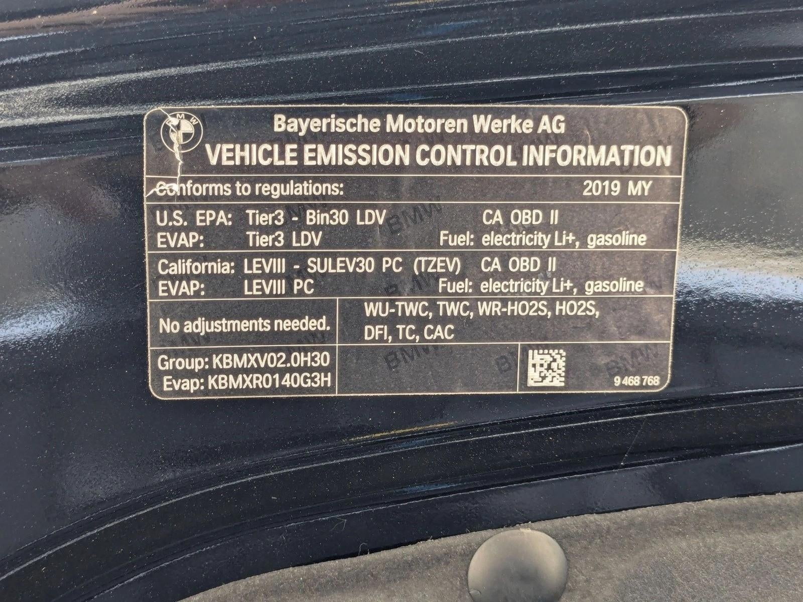 2019 BMW 530e iPerformance Plug-In Hybrid