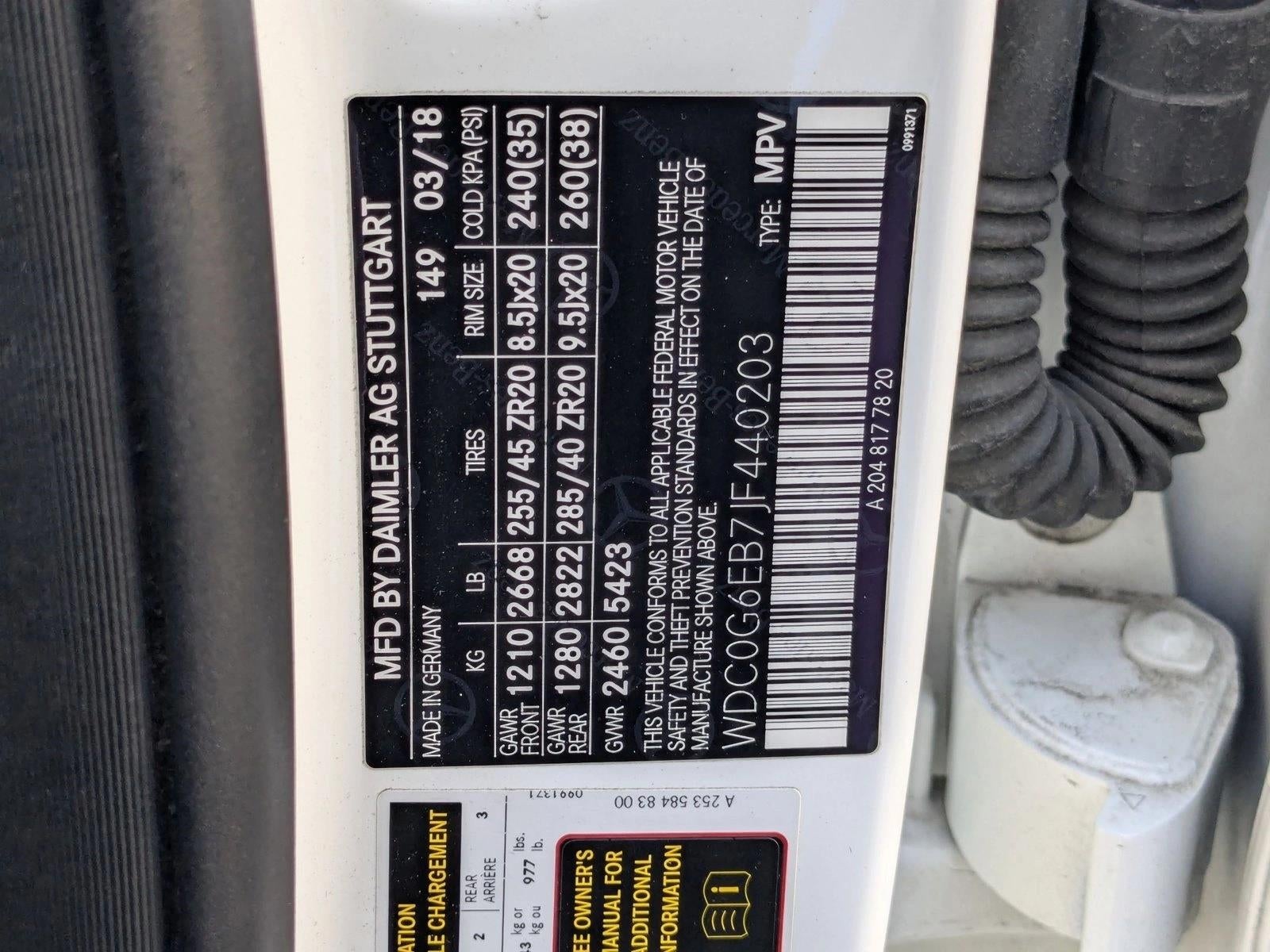 2018 Mercedes-Benz GLC AMG® GLC 43 4MATIC® SUV