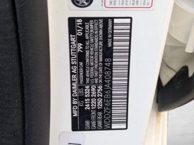 2018 Mercedes-Benz E-Class AMG® E 43 4MATIC® Sedan