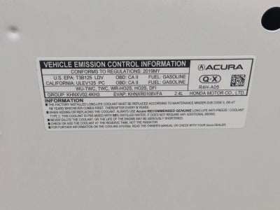 2019 Acura ILX Sedan w/Premium Pkg