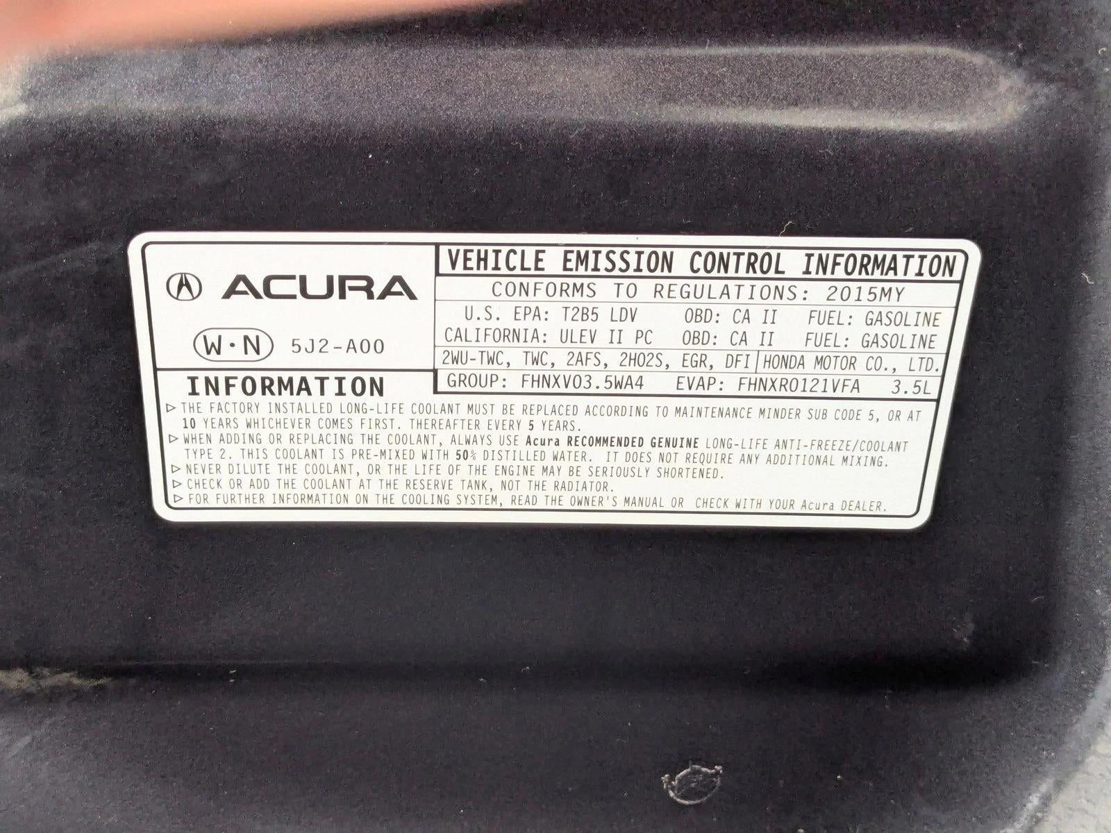 2015 Acura TLX FWD V6 Advance