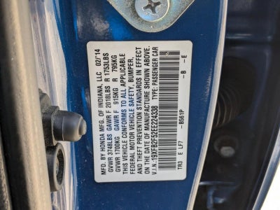 2014 Honda Civic Sedan LX CVT