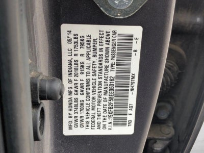 2014 Honda Civic Sedan LX CVT