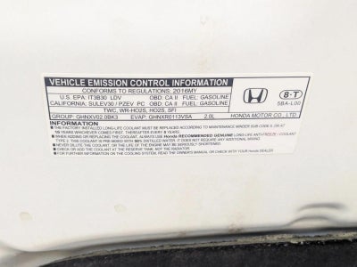 2016 Honda Civic Sedan EX CVT