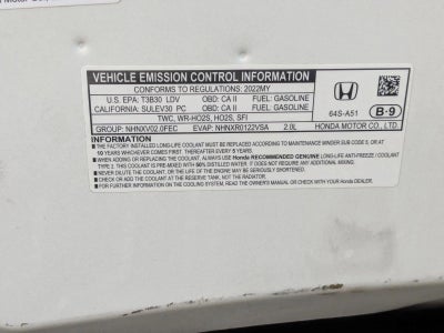 2022 Honda Civic Hatchback Sport CVT