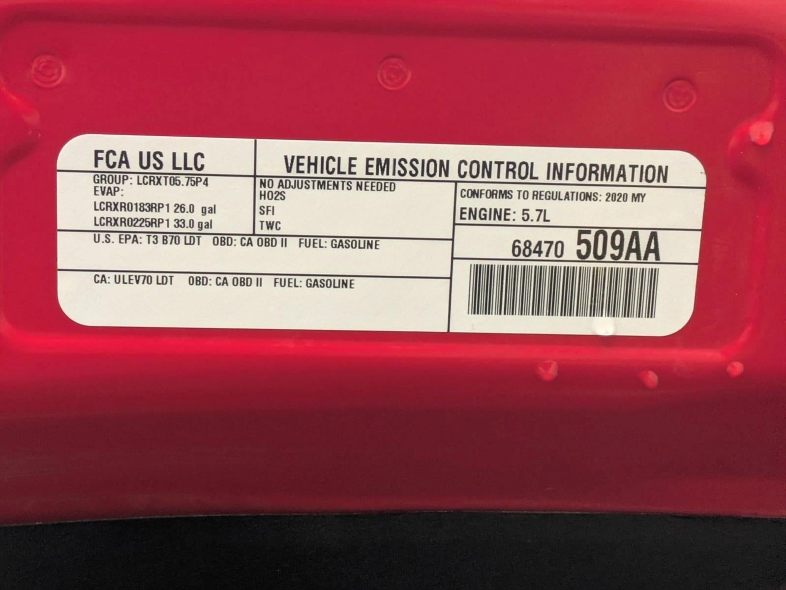 2020 RAM 1500 Rebel 4x4 Crew Cab 5'7" Box