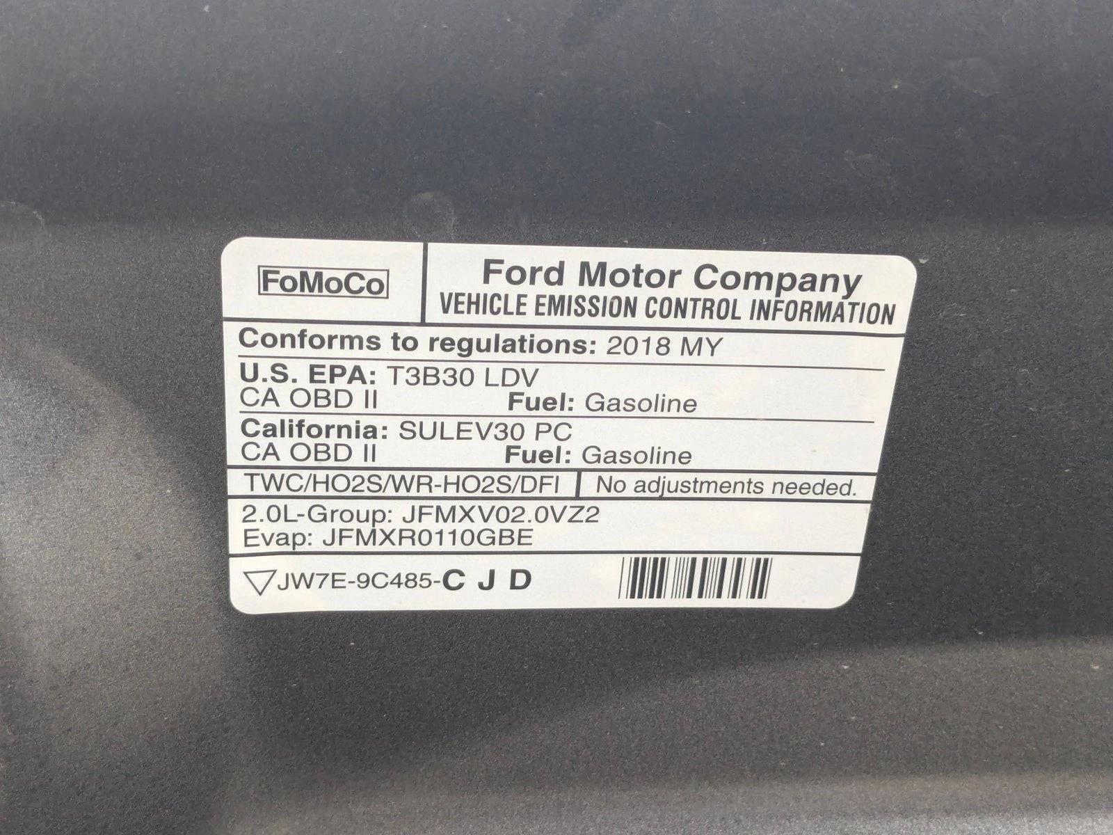 2018 Ford Focus SEL Hatch