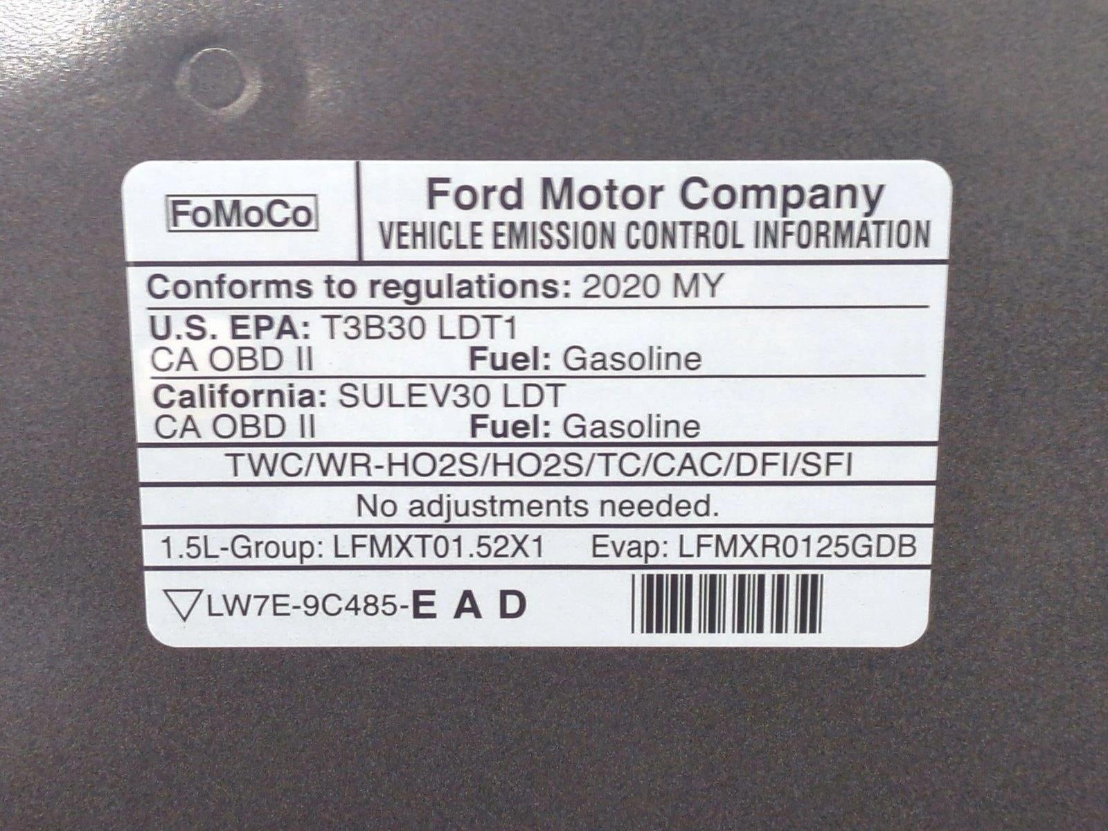 2020 Ford Escape SE FWD