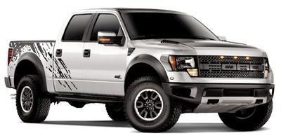2011 Ford F-150 4WD SuperCrew 5-1/2 Ft Box SVT Raptor
